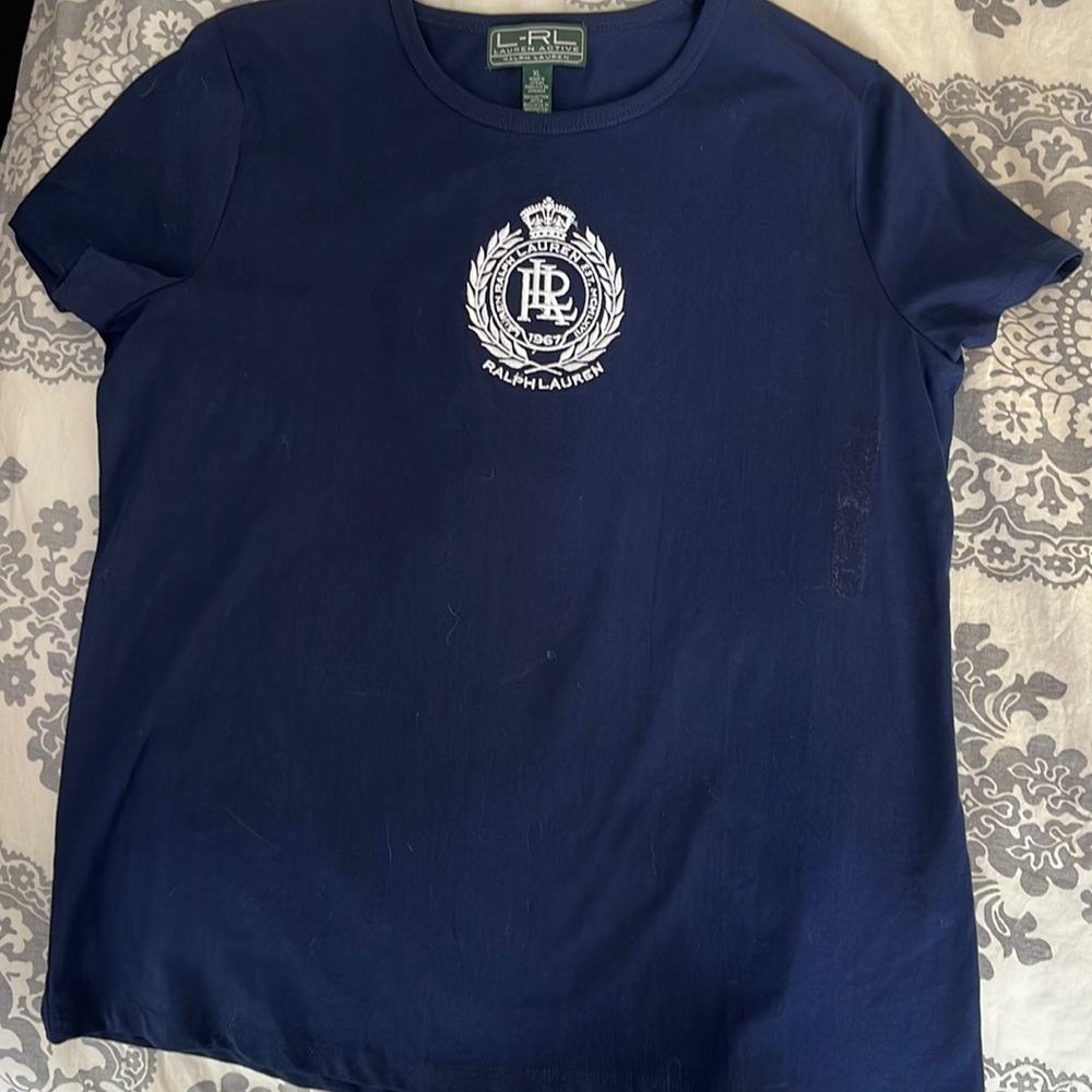 NWOT Polo Ralph Lauren Womens Crew Neck Jersey T-Shirt Size XL